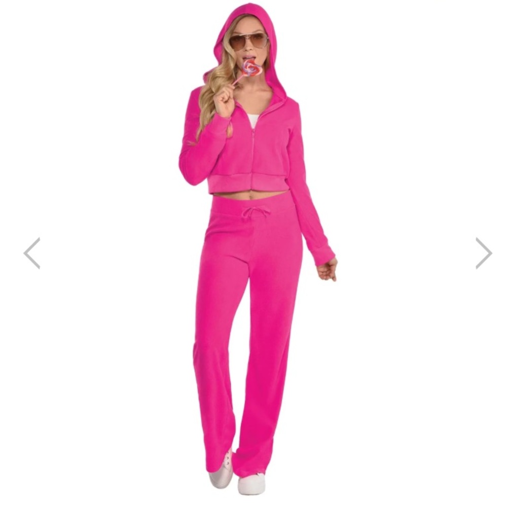 💕COUTURE CUTIE💕“BARBIE PINK” 2PC ADULT COSTUME SIZE EXTRA LARGE (14-16)🌟NWT🌟